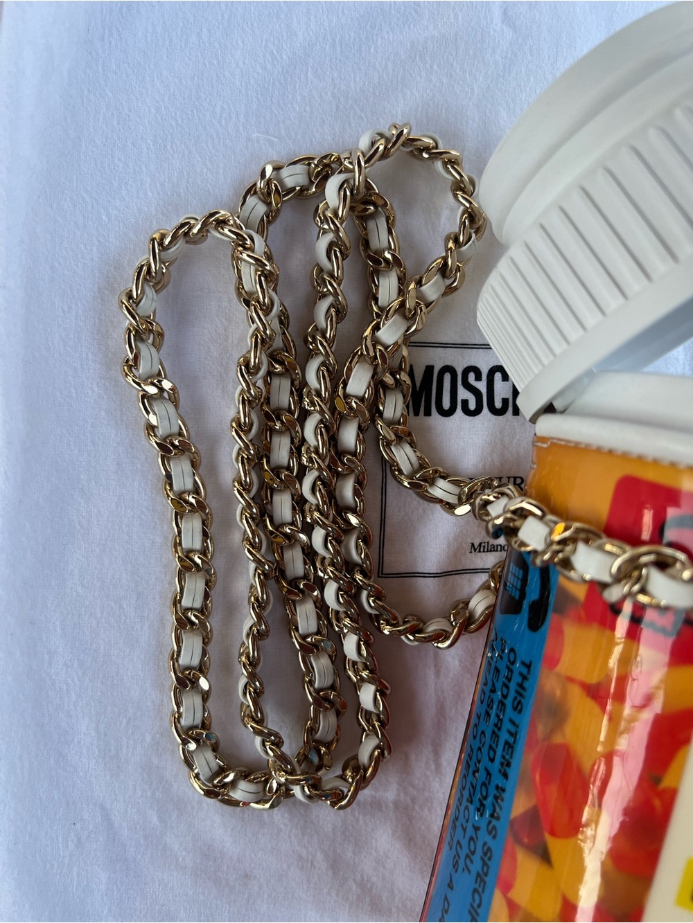 Moschino x Jeremy Scott Pill Bottle Bag - Picture 6 of 9
